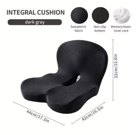Memory Foam Cushion Interior Accessories Pillow Car Seat Waist Pillow Lumbar Support Office Pillow Chair Cushion